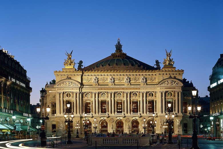 Entrance to the Garnier Opera House