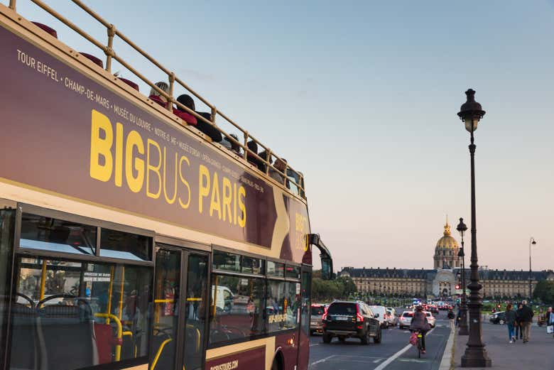 Paris Night Tour By Big Bus Convertible Bus - Introducingparis.com